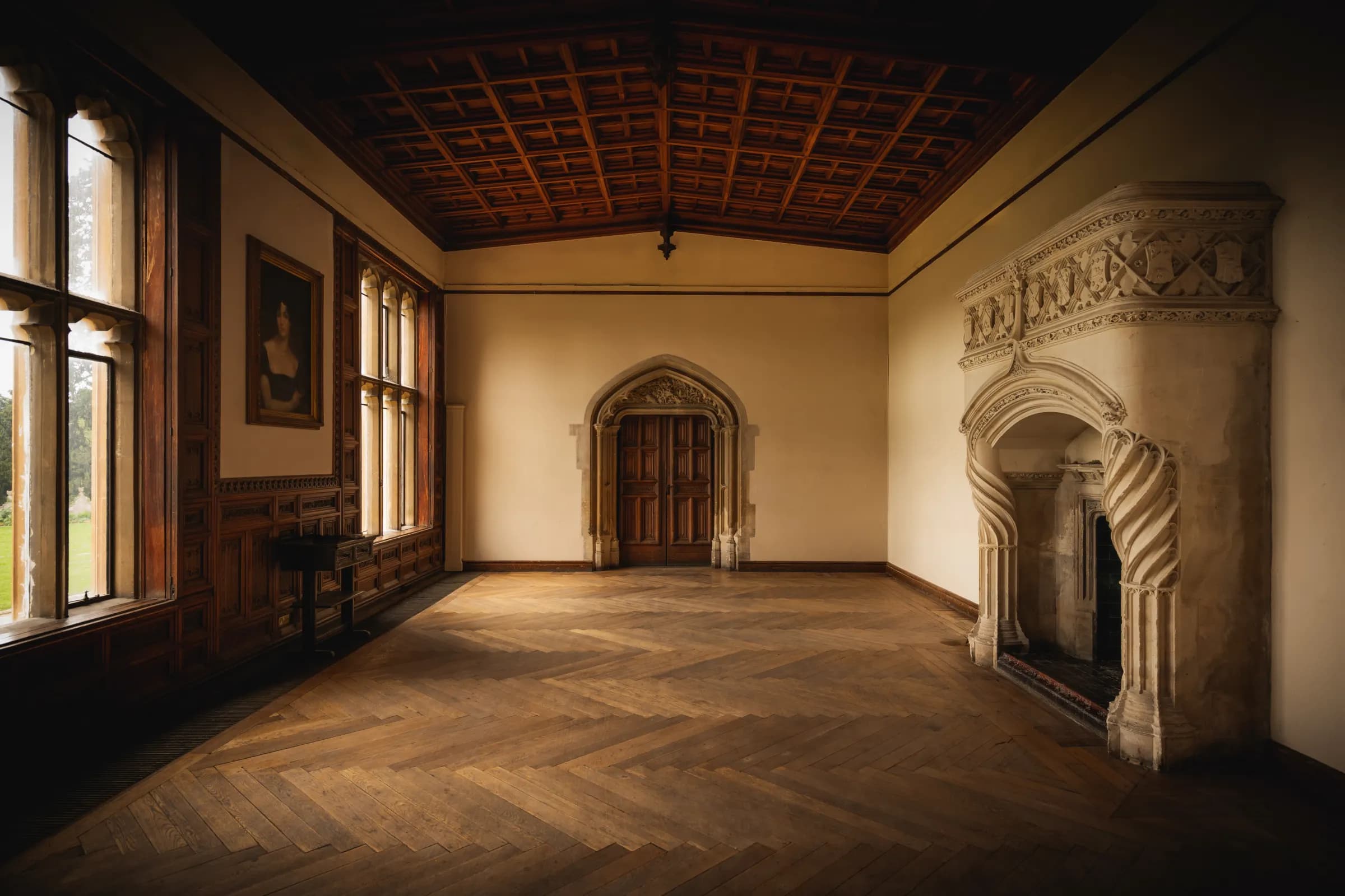 The Music Room at Ashton Court Mansion