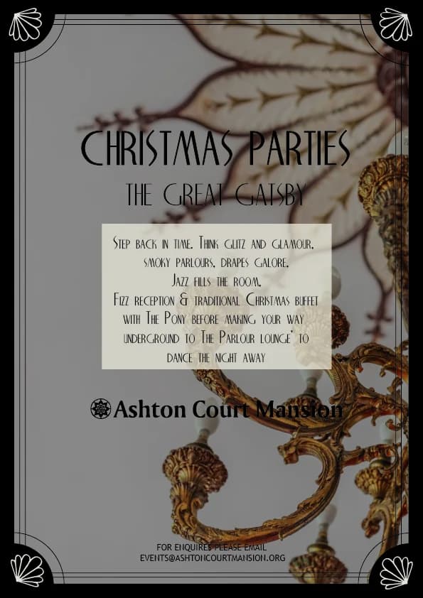 Christmas Parties at Ashton Court Mansion